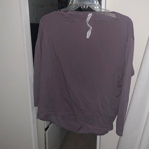 lulu lemon back in action long sleeve